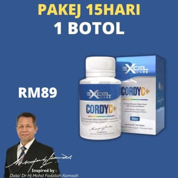 Set 1 Botol CordyC+